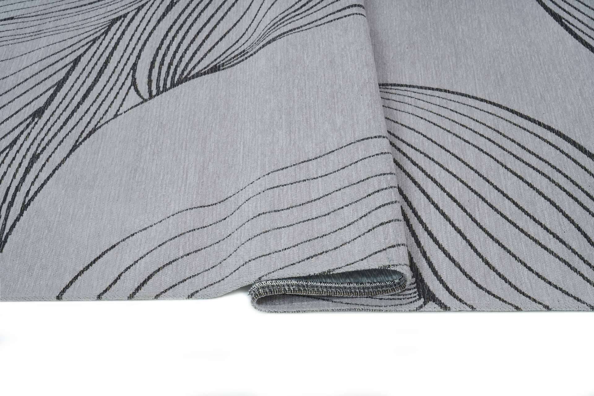 Moderner Teppich LIPARI GRAY - Waschbarer Teppich – Bild 5