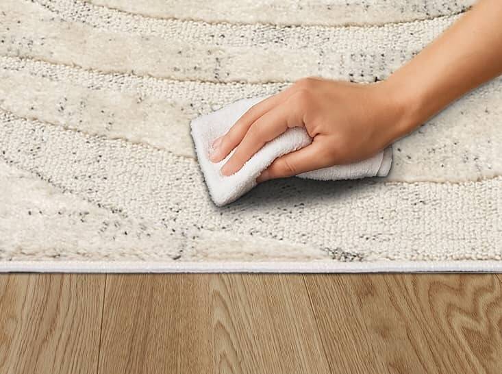 Wohnteppich Lou D.251 C.003 Wellen creme-grau – Bild 2