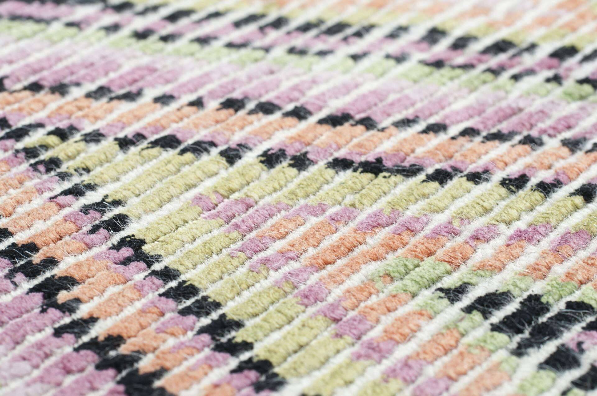 Nepal Teppich Rib Eye Silk 60 Wolle Seide Design Unikat 244x310cm – Bild 3