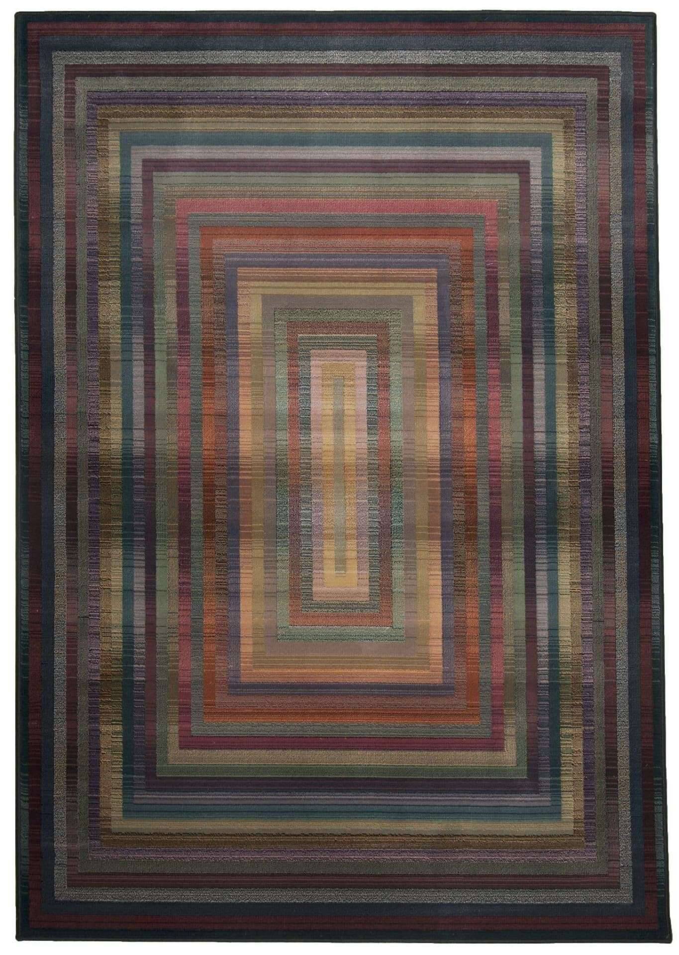 Gabiro Modern 001 Multicolor Design Teppich – Bild 1