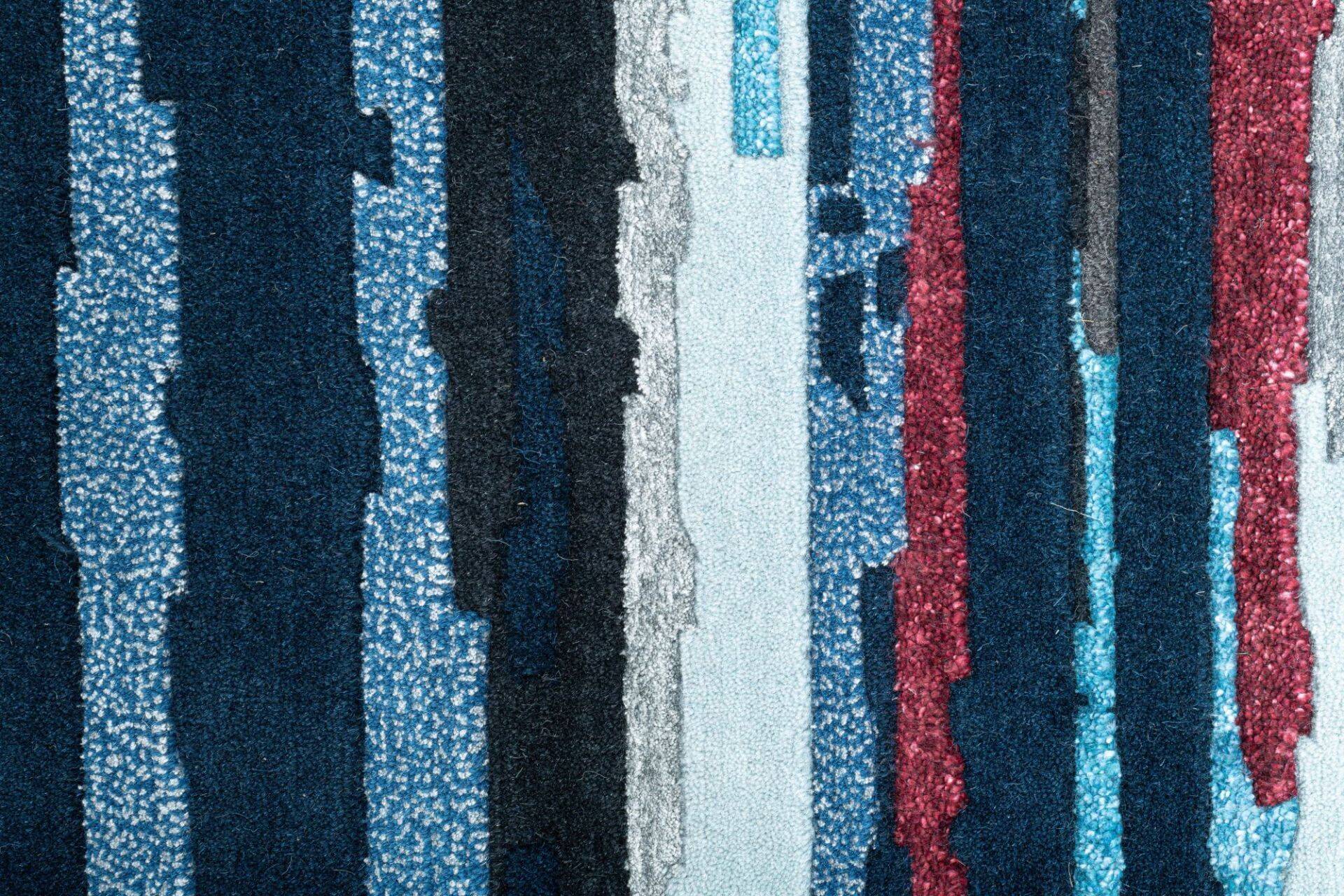 Moderner Designteppich Maringa Handgeknüpft Wunschmaß – Bild 3