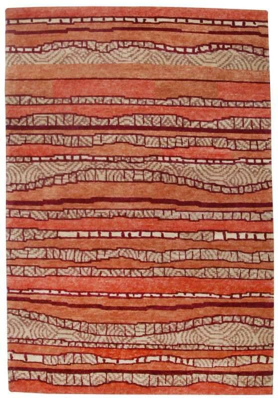 Talonga-Silk Nepalteppich ca: 163 x 236 cm Handgeknüpft