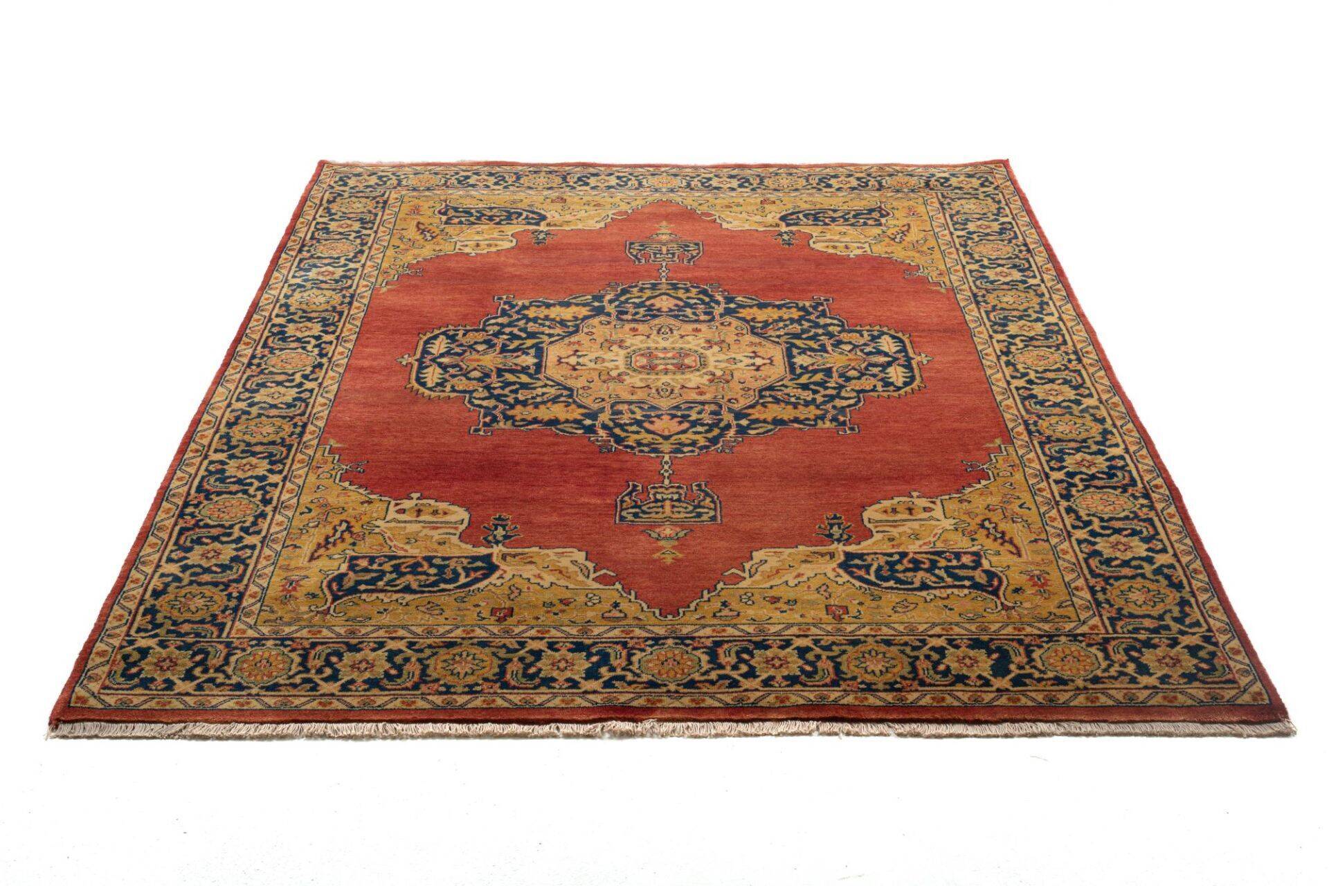 Teppich Orient Samarkand 166x231 cm Teppich Kunstwerk – Bild 6