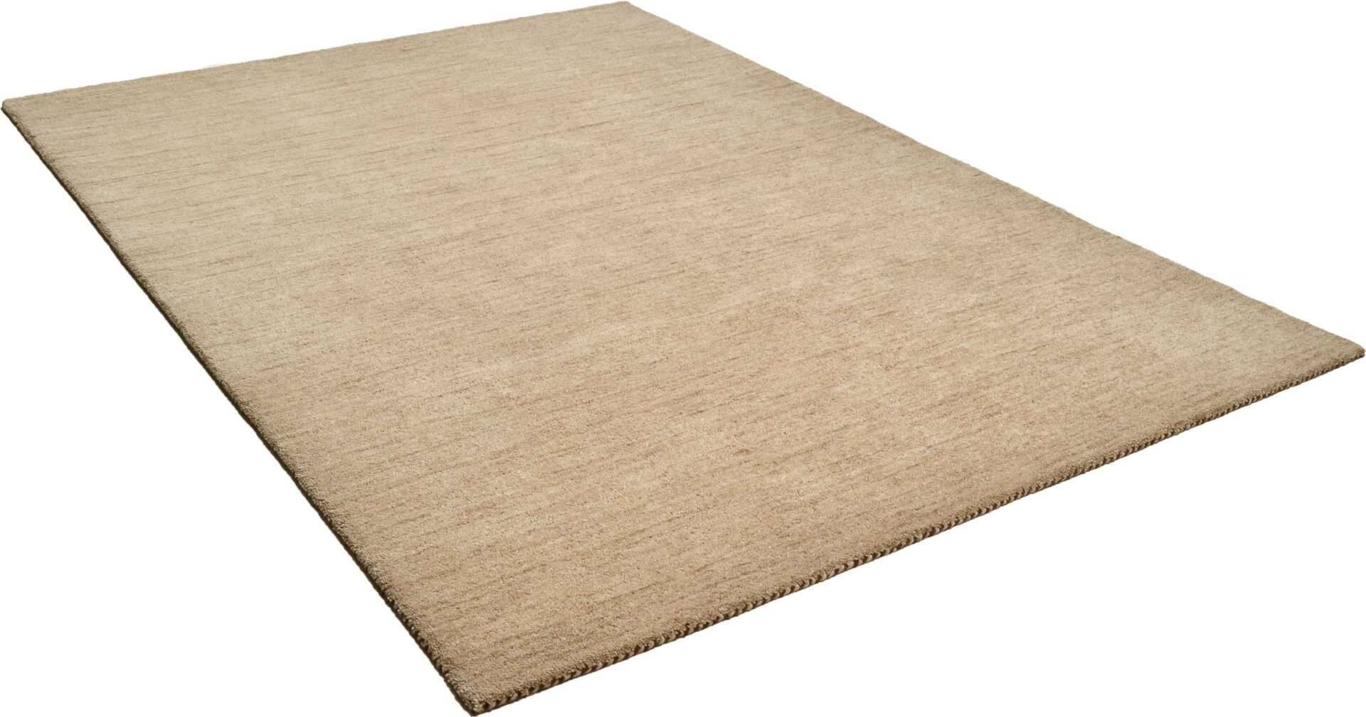 Teppich Haltu reine Wolle beige im Wunschmaß – Bild 6