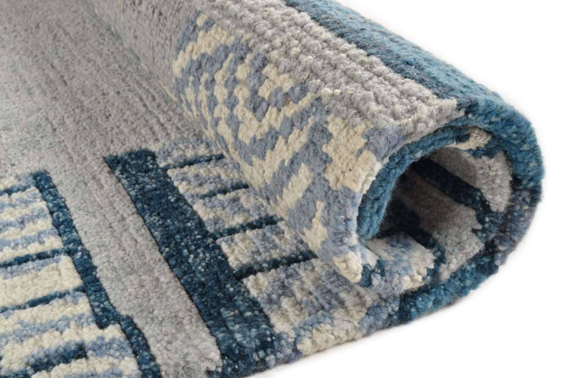 Talonga Silk Nepal Teppich RSK687-H34 im Wunschmaß – Bild 2