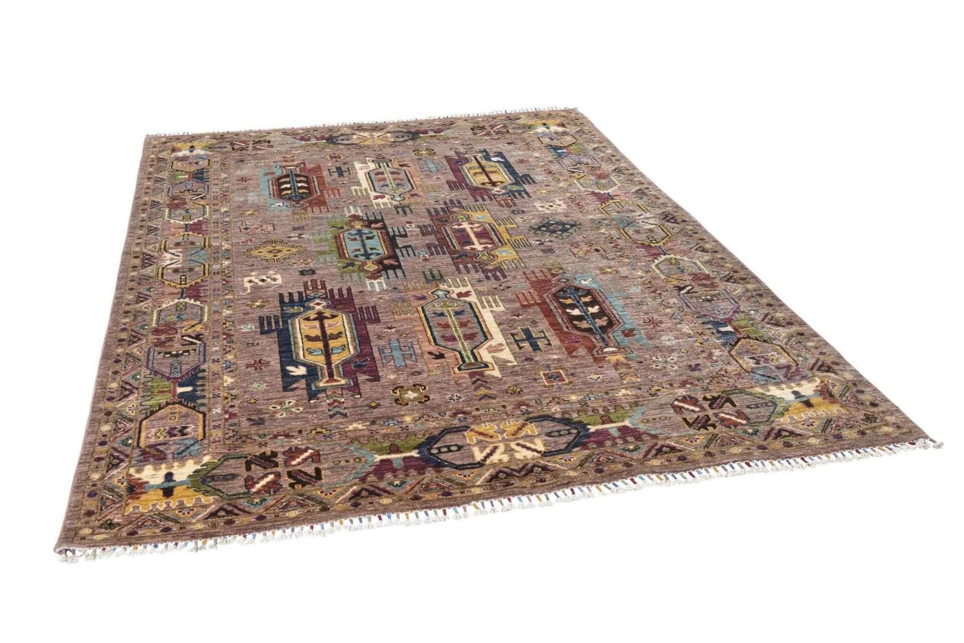 Moderner Orientteppich Kandashah 179x246cm Hochwertiger Teppich Handgeknüpft – Bild 5