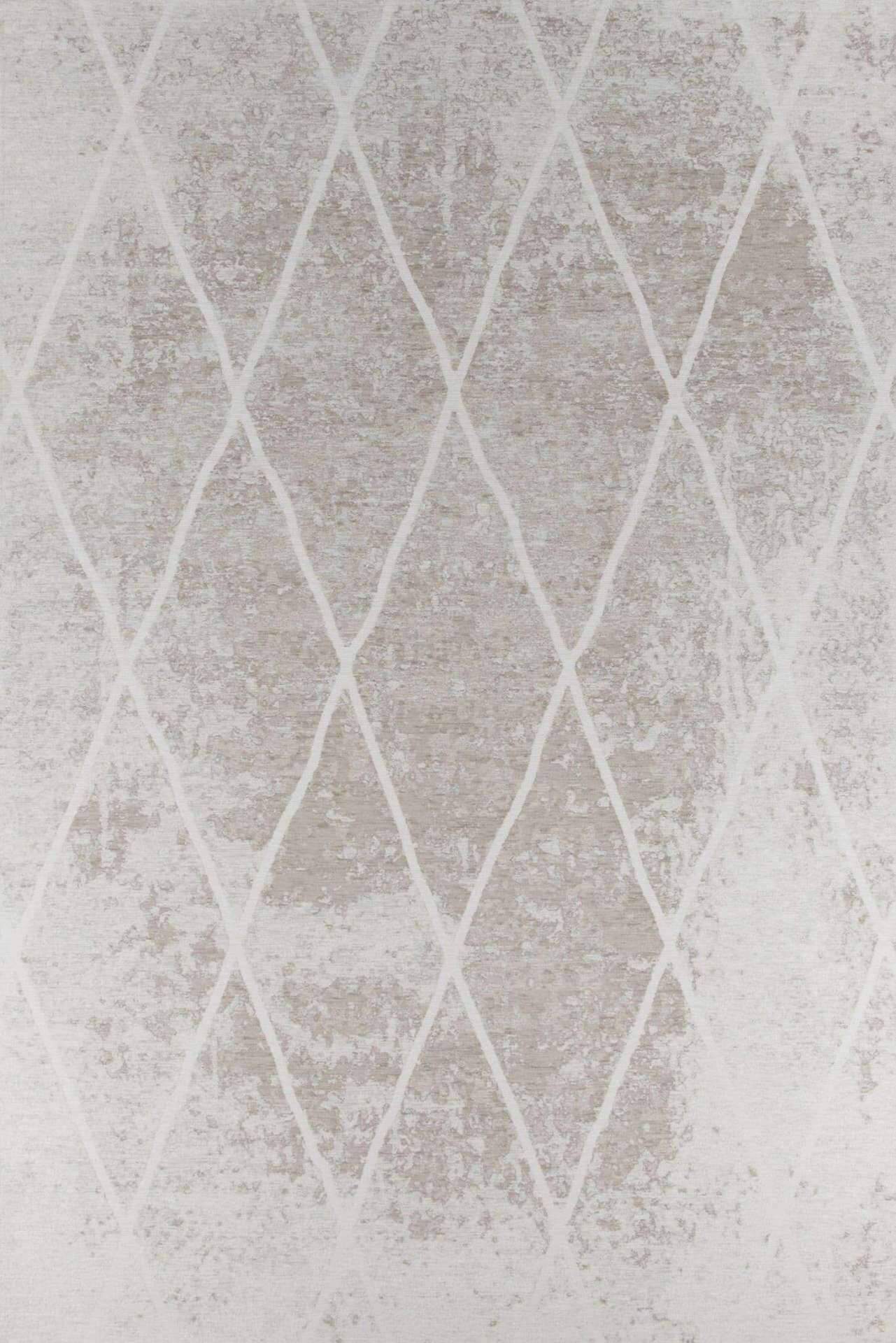 Teppich Fine Lines beige Flachgewebe Flurteppich – Bild 1