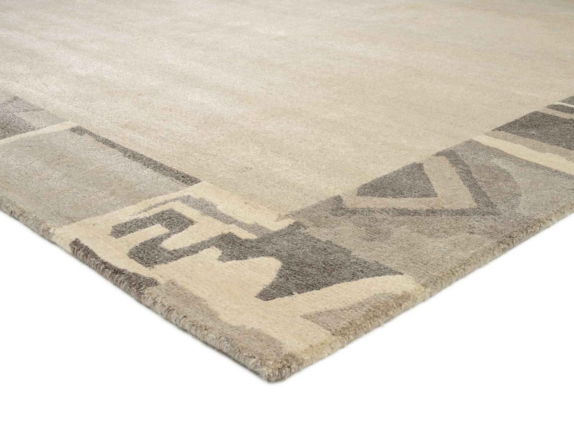 OCI Award Suntali Border – handgeknüpfter Teppich mit Bordüre – Bild 4