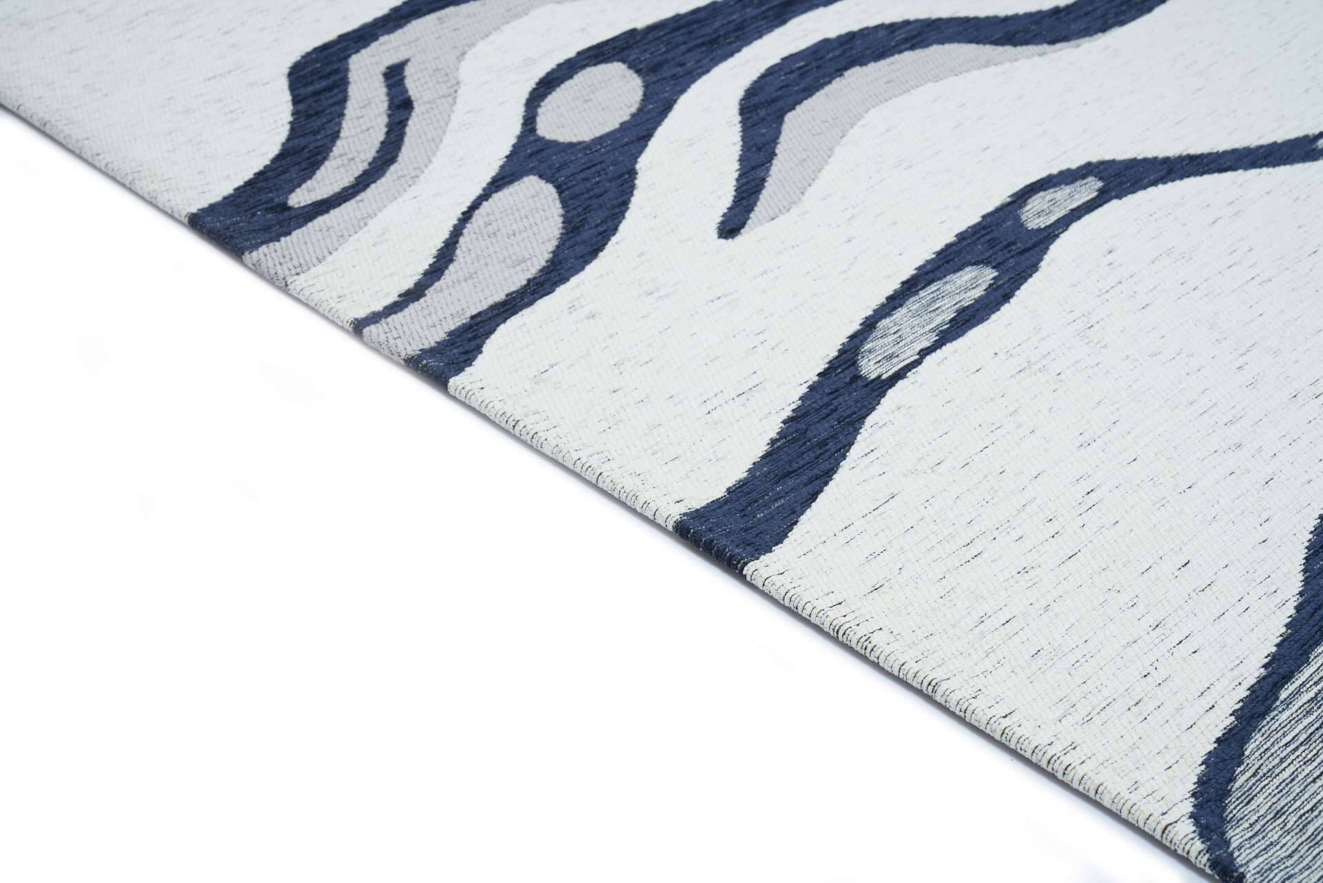 Moderner Teppich ORION BLUE - Waschbarer Teppich – Bild 3