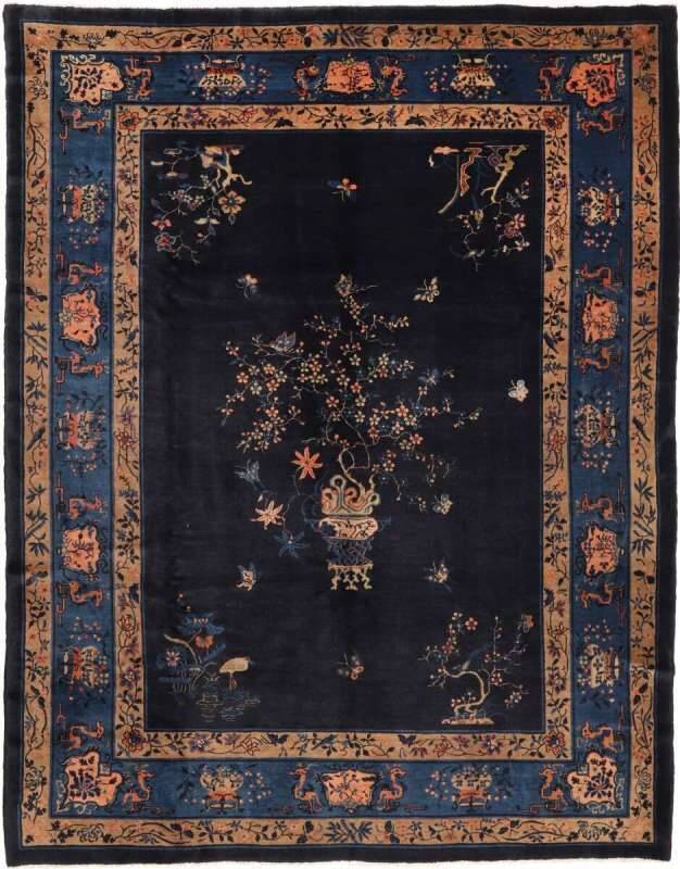 Teppich China Antik 277x351 cm Handgeknüpft Wolle