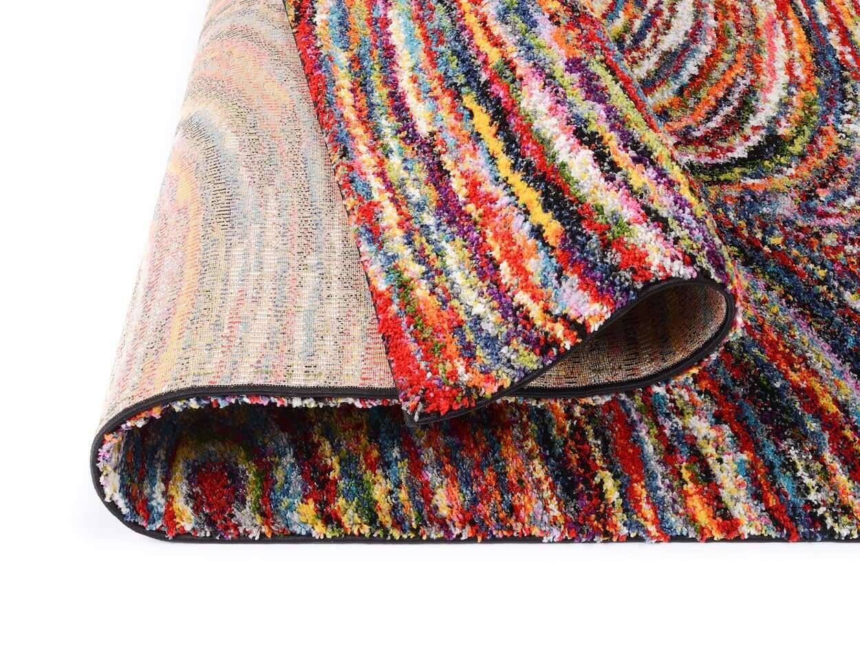 Teppich Sixteen Face Kreismuster Multicolor – Bild 4