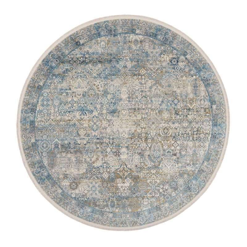 Teppich Bestseller Tadi BES12 Rund Vintage Teppich
