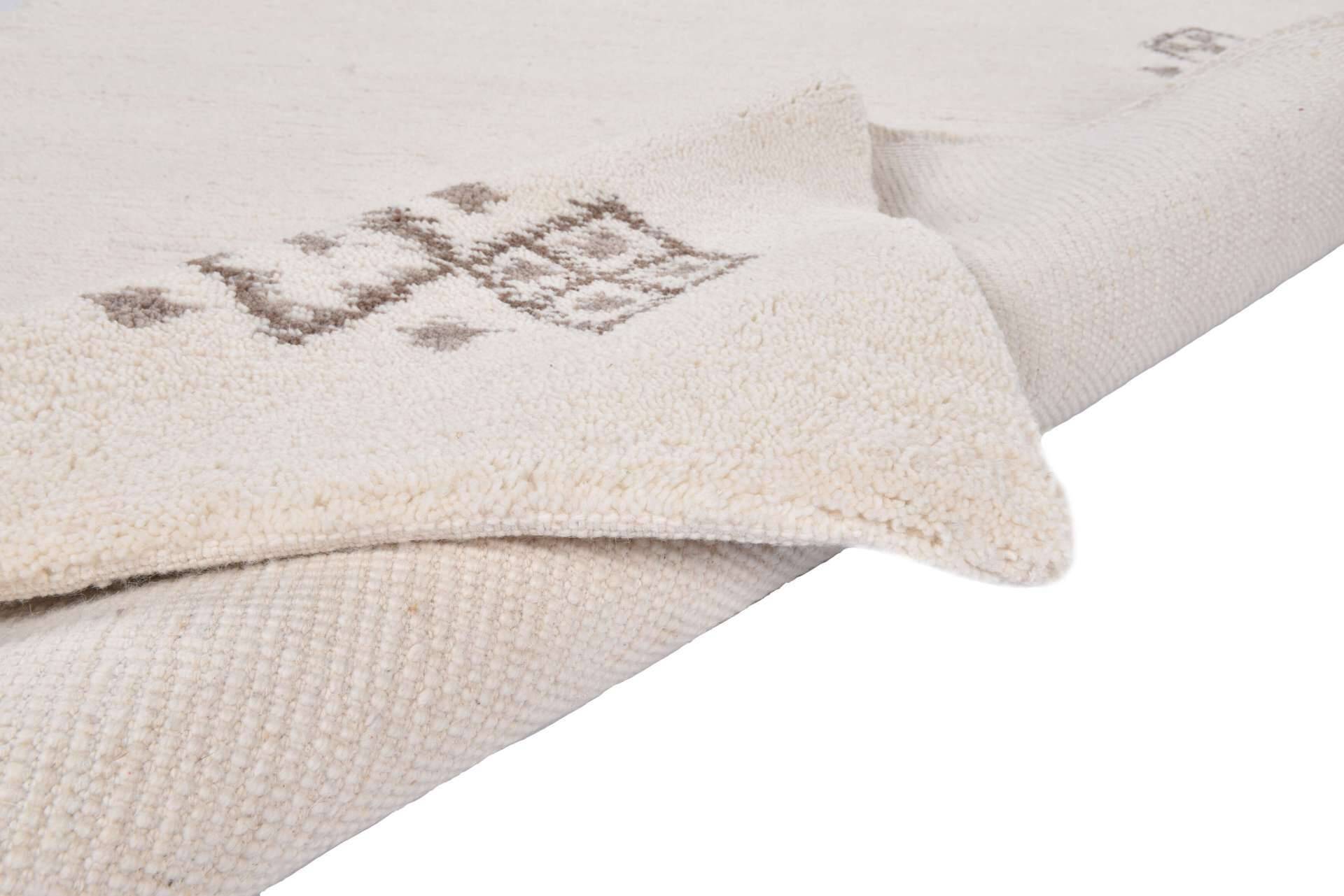 Taza Royal 609-997 Berber Teppich blanc 16/16 double – Bild 3