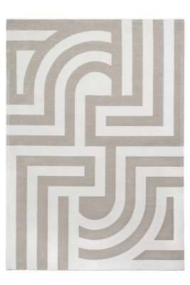 Moderner Teppich TIFFANY BEIGE - Waschbarer Teppich