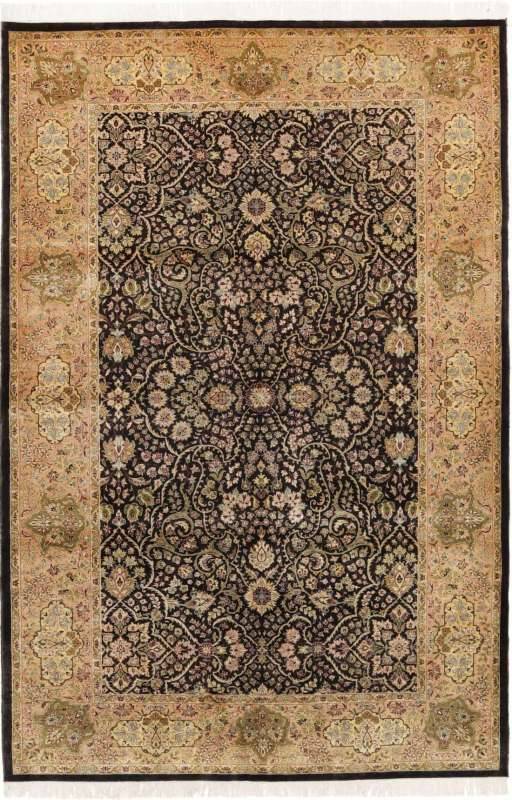 Teppich Pakistan Fein 140x219 cm reine Seide