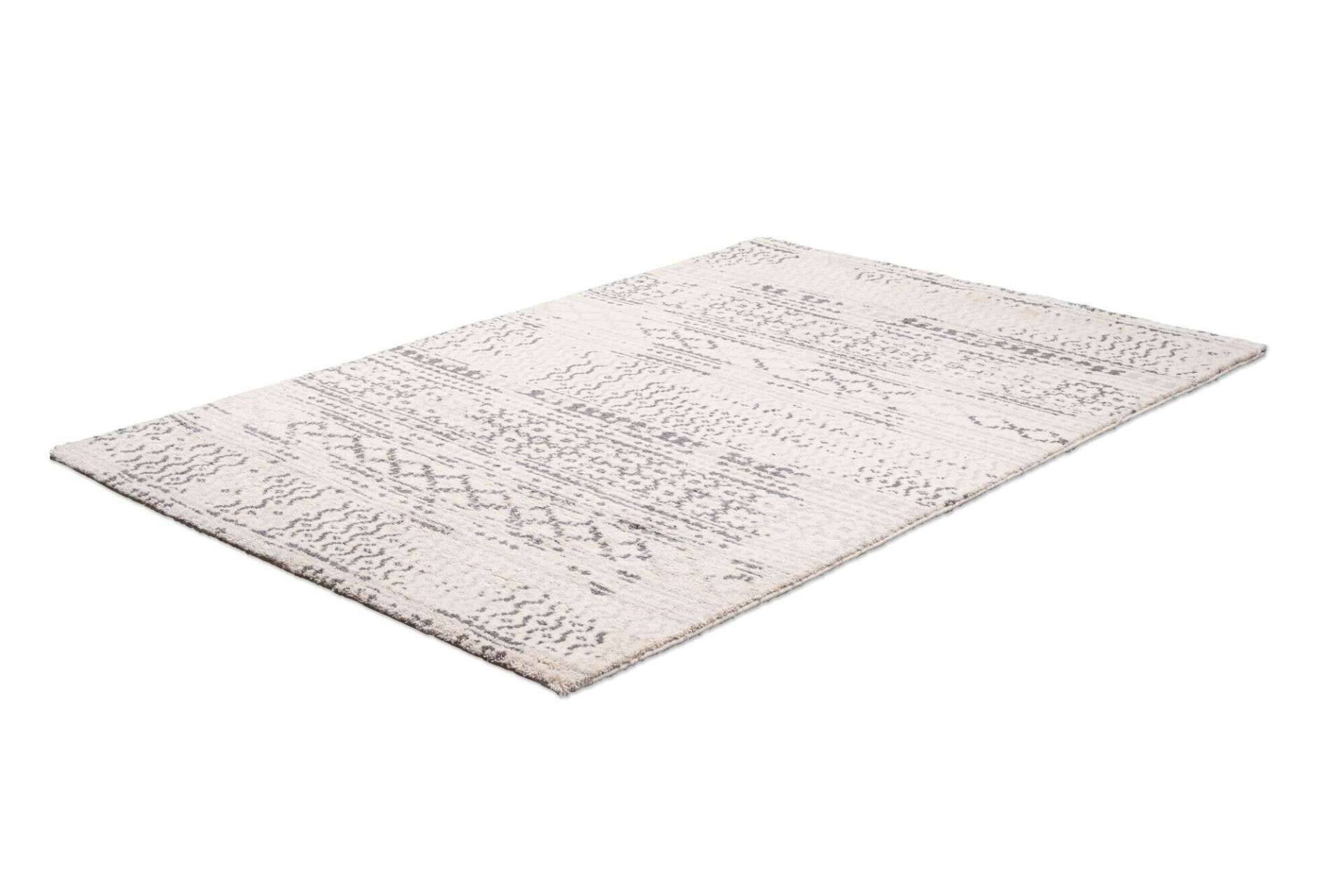 Vintage Design Teppich Soho Handgeknüpft Schurwolle beige 160x230cm – Bild 3
