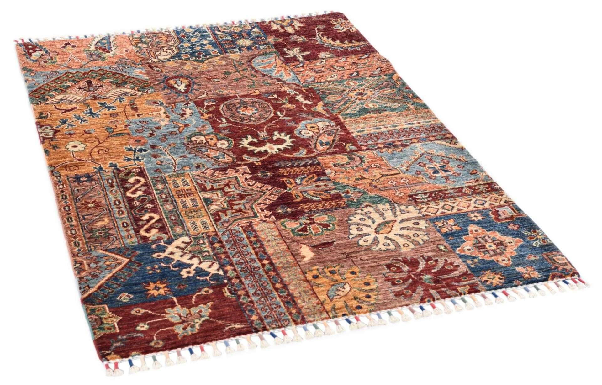 Kandashah Ziegler-Teppich ca: 107 x 150 cm Hochwertiger Teppich aus Pakistan – Bild 3