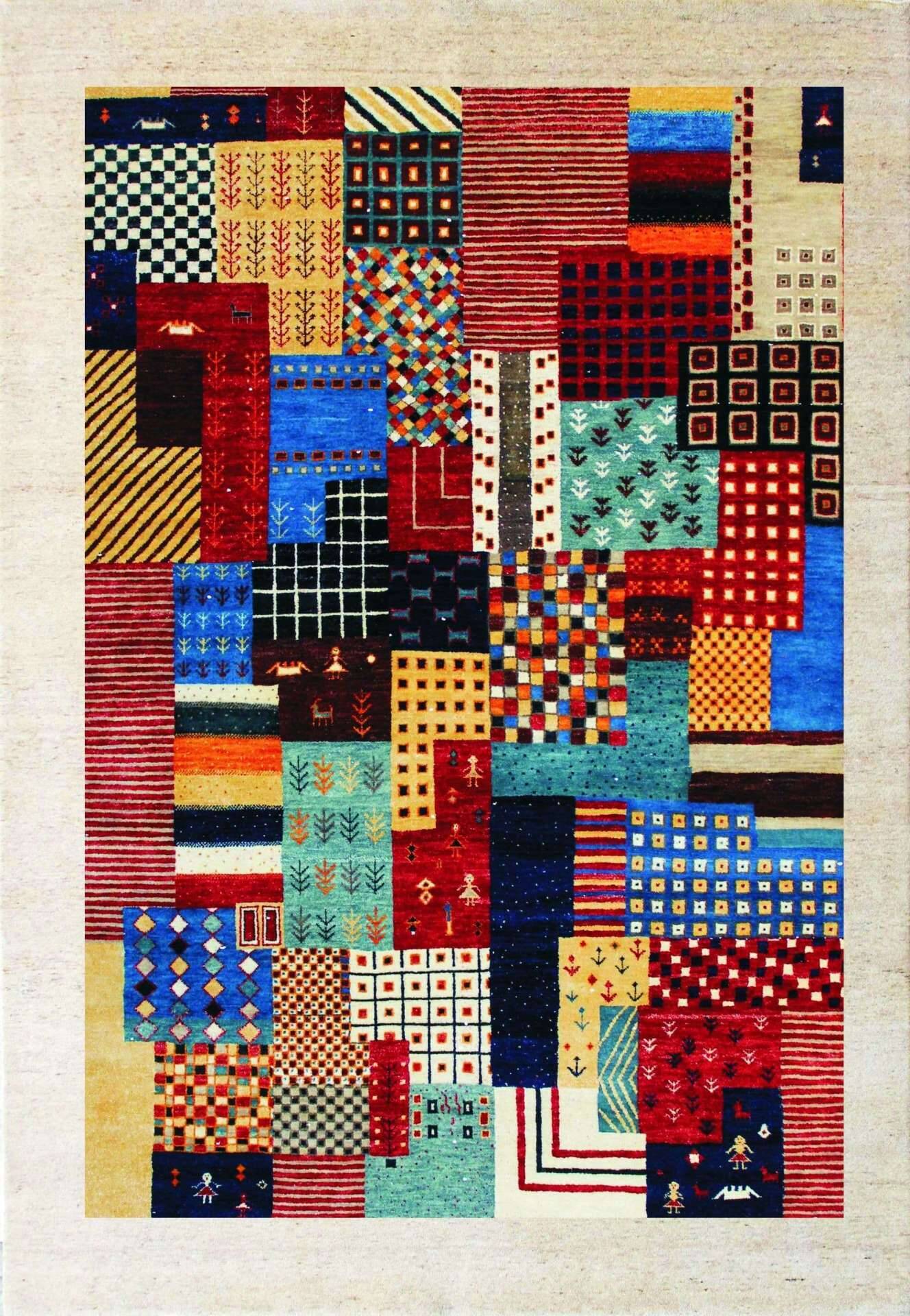 Hindustan Hali Design 1425 Patchwork – Bild 1