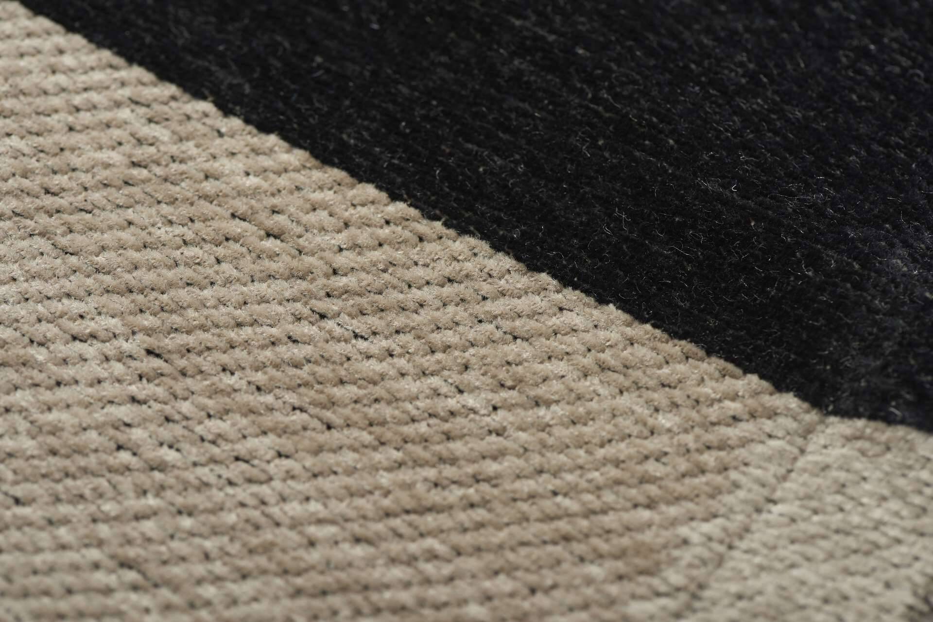 Moderner Teppich TIFFANY BLACK - Waschbarer Teppich – Bild 6