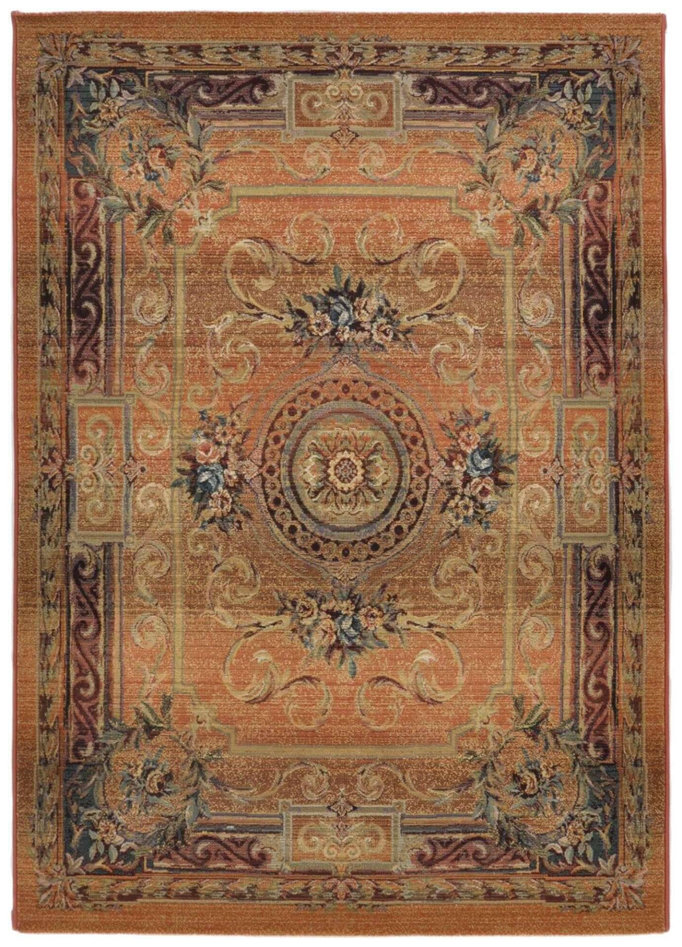Orientteppich Gabiro 856 Teppich Klassisch Terra – Bild 1