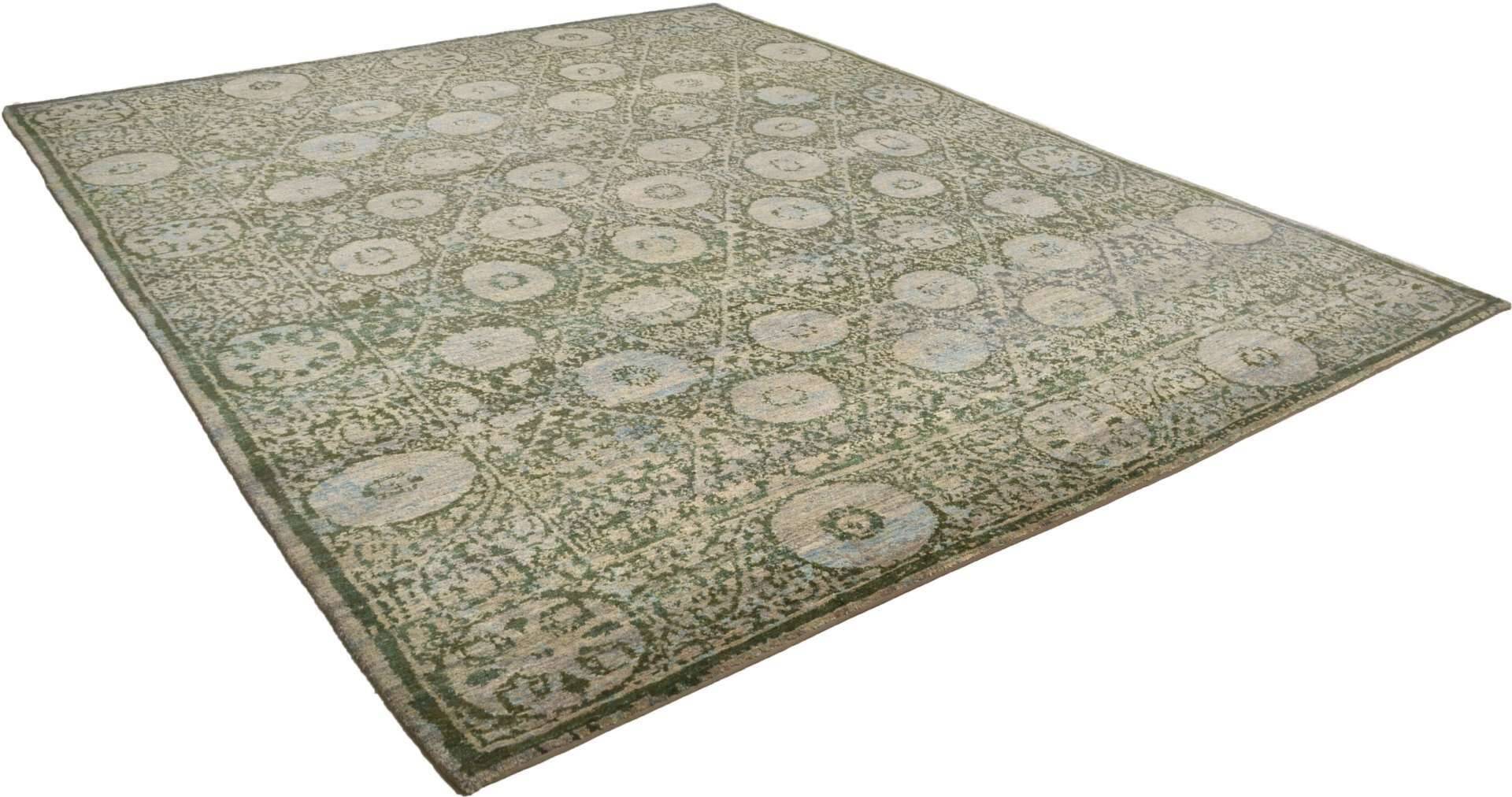 Nepal Teppich Mugu 100 Wolle Schurwolle Design Modern 248x306cm – Bild 3