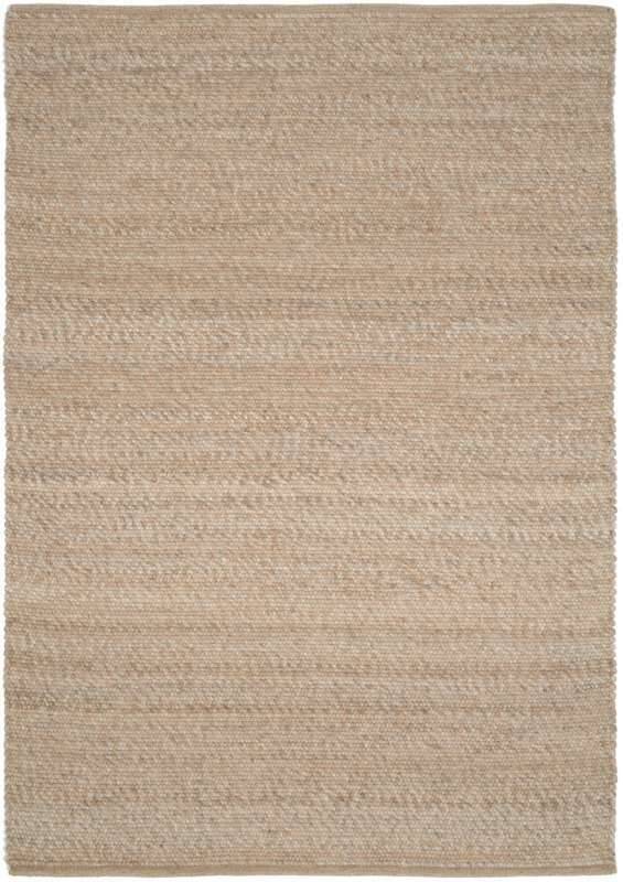 Handweb Teppich Naturteppich "Favorit" Schurwollteppich Gewalkte Wolle