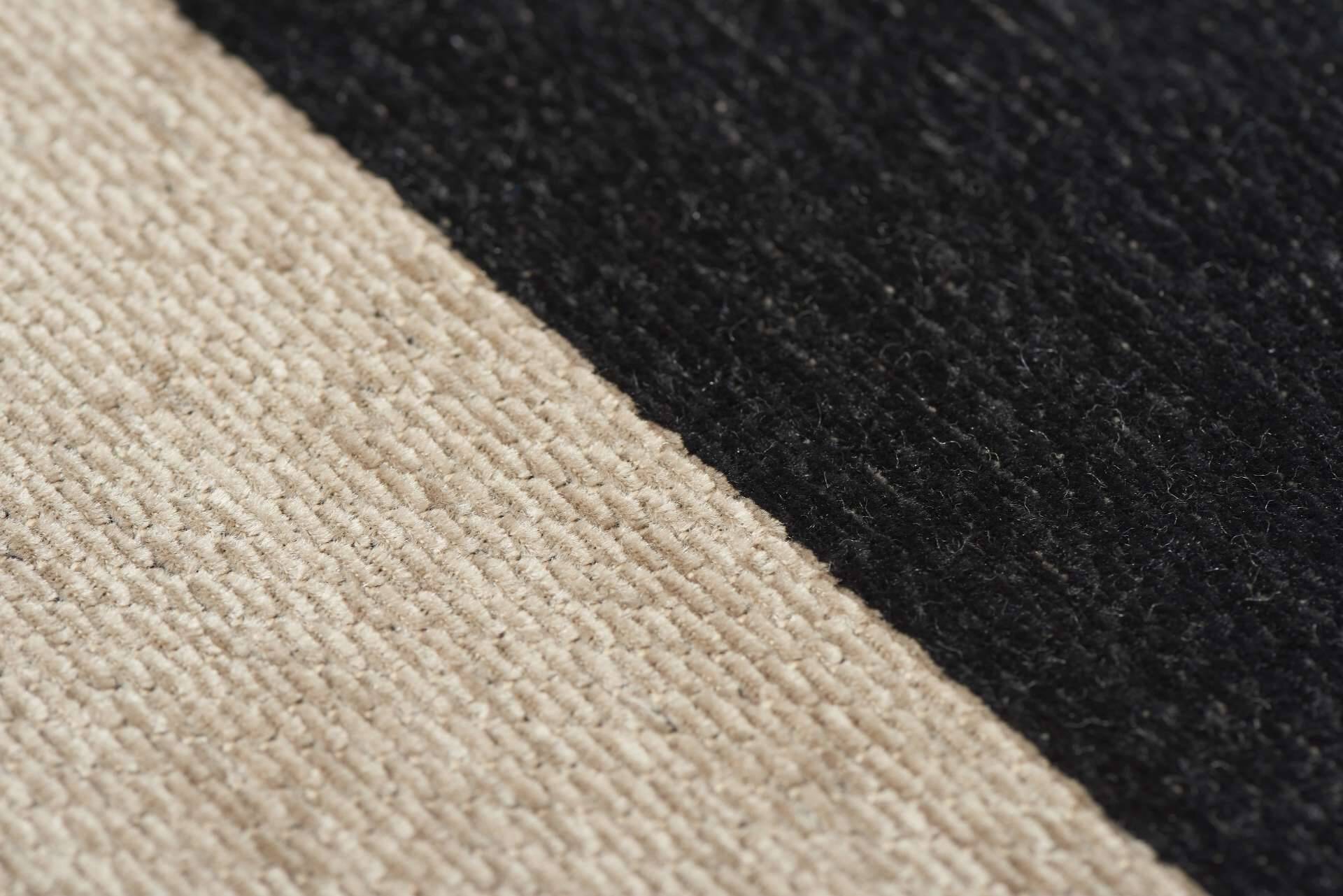 Moderner Teppich TIFFANY BLACK - Waschbarer Teppich – Bild 5