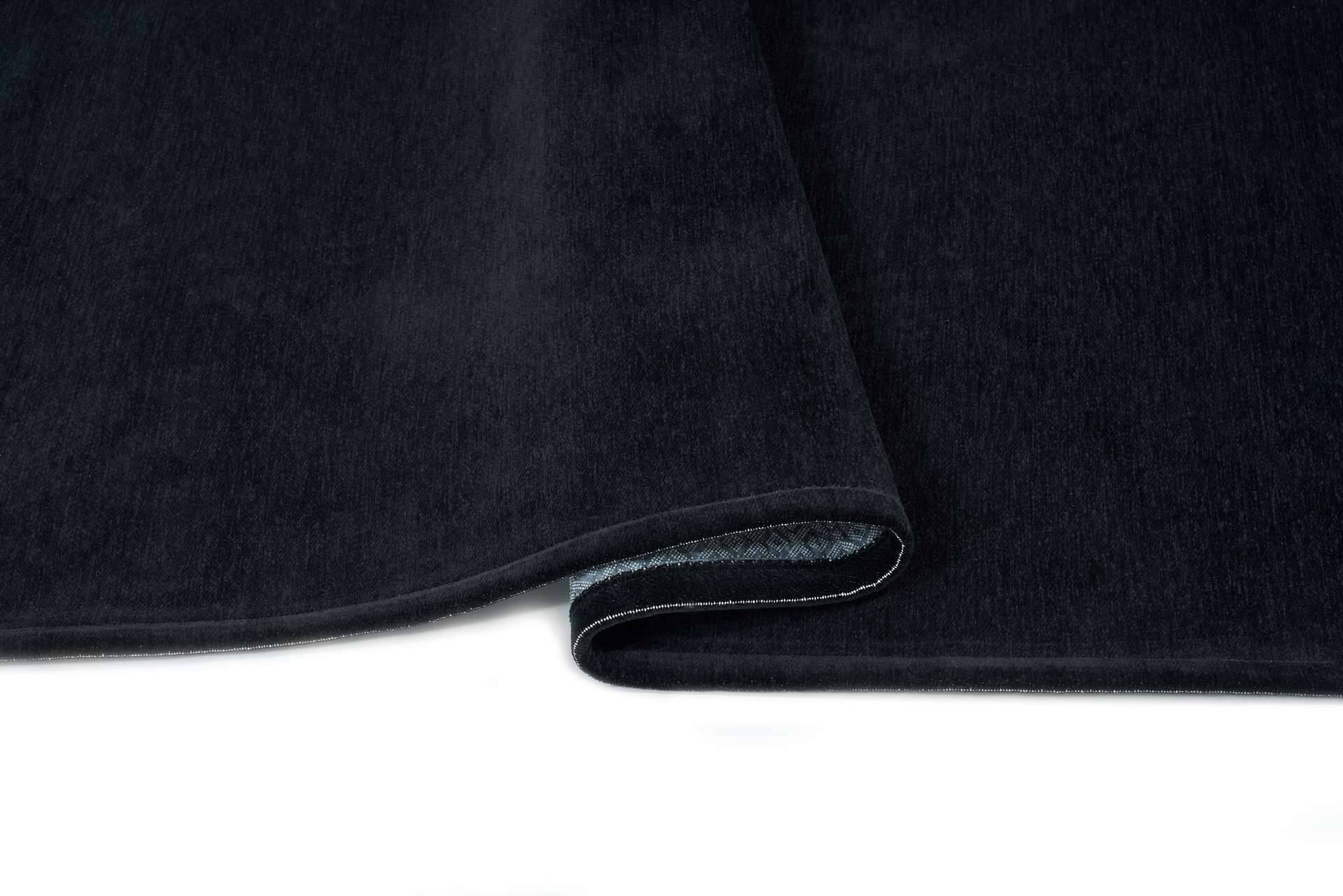 Moderner Teppich BASIC BLACK - Waschbarer Teppich – Bild 6
