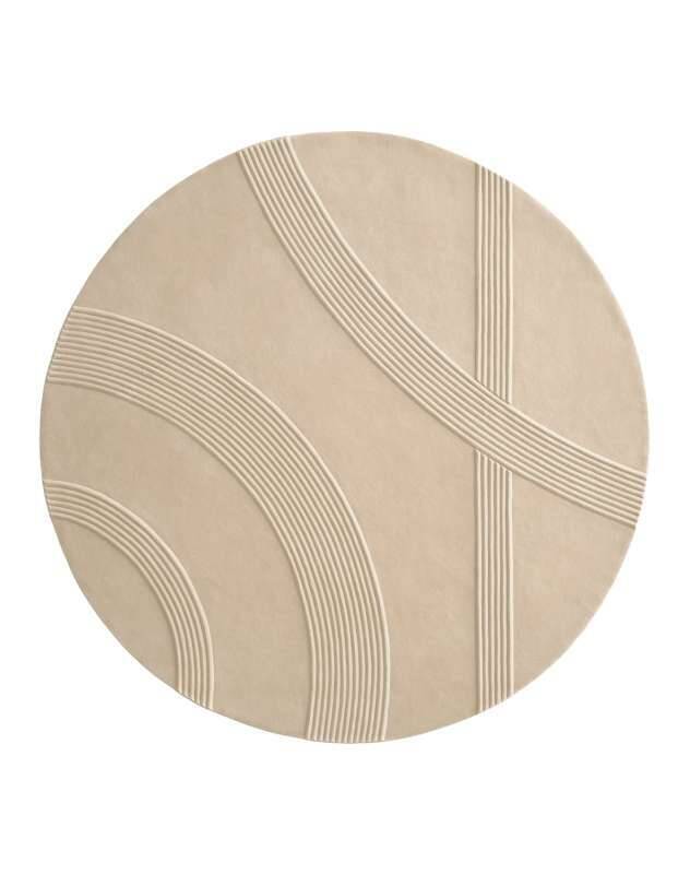Be Calm Round - ICONS – Carpets with Soul by JAB ANSTOETZ      