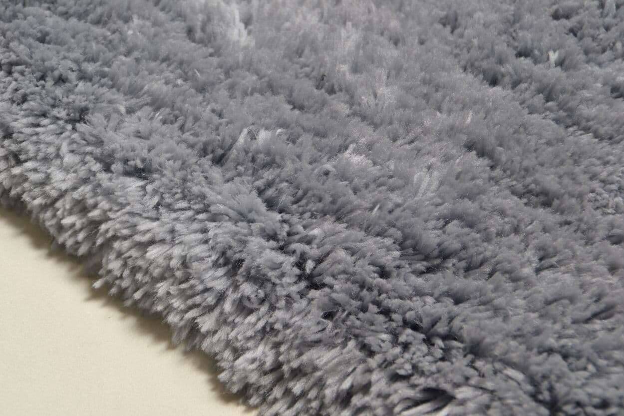 Flocatic Teppich grau uni Hochflor Teppich – Bild 6