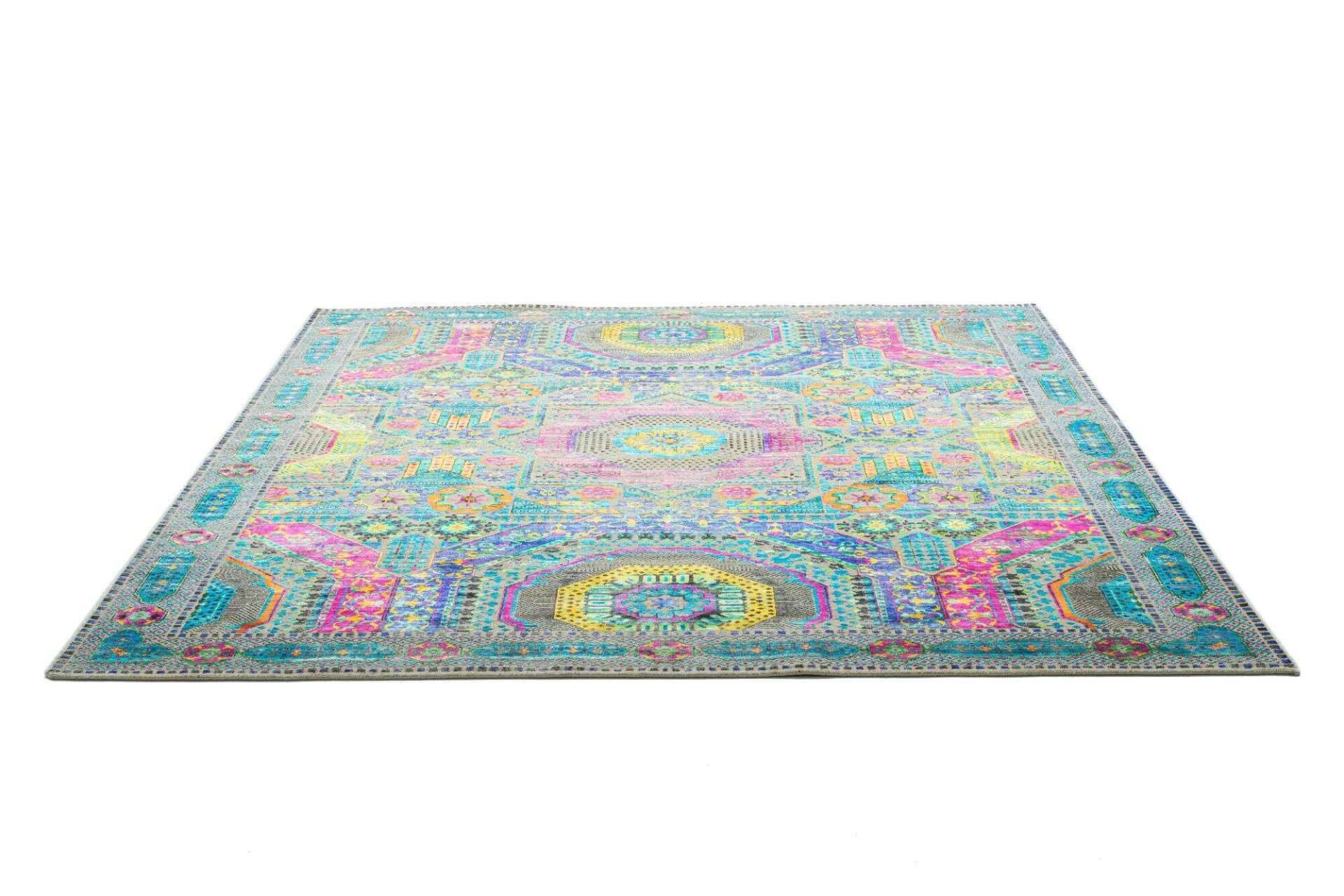 Teppich Sari Superior 250x300cm Teppich Orient Handgeknüpft – Bild 5