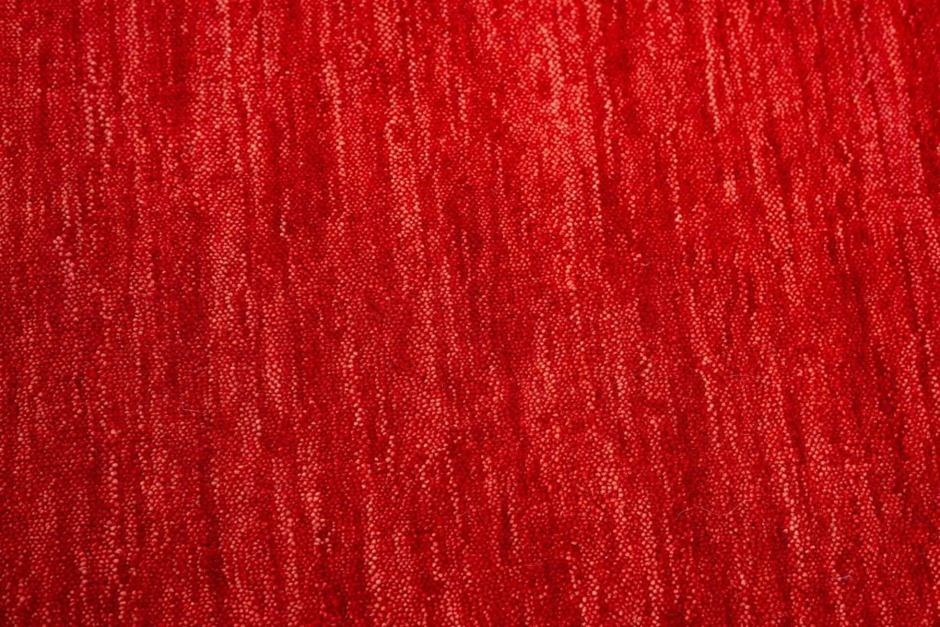 Handwebteppich Holi Schurwolle Naturteppich Teppich uni – Bild 5