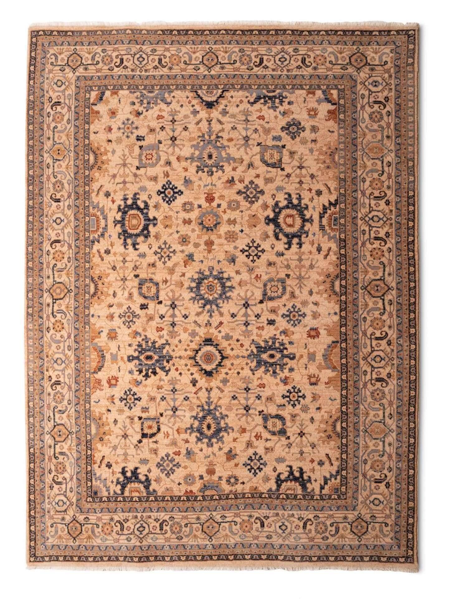 Teppich Saharna 7521 Webteppich aus reiner Wolle – Bild 1