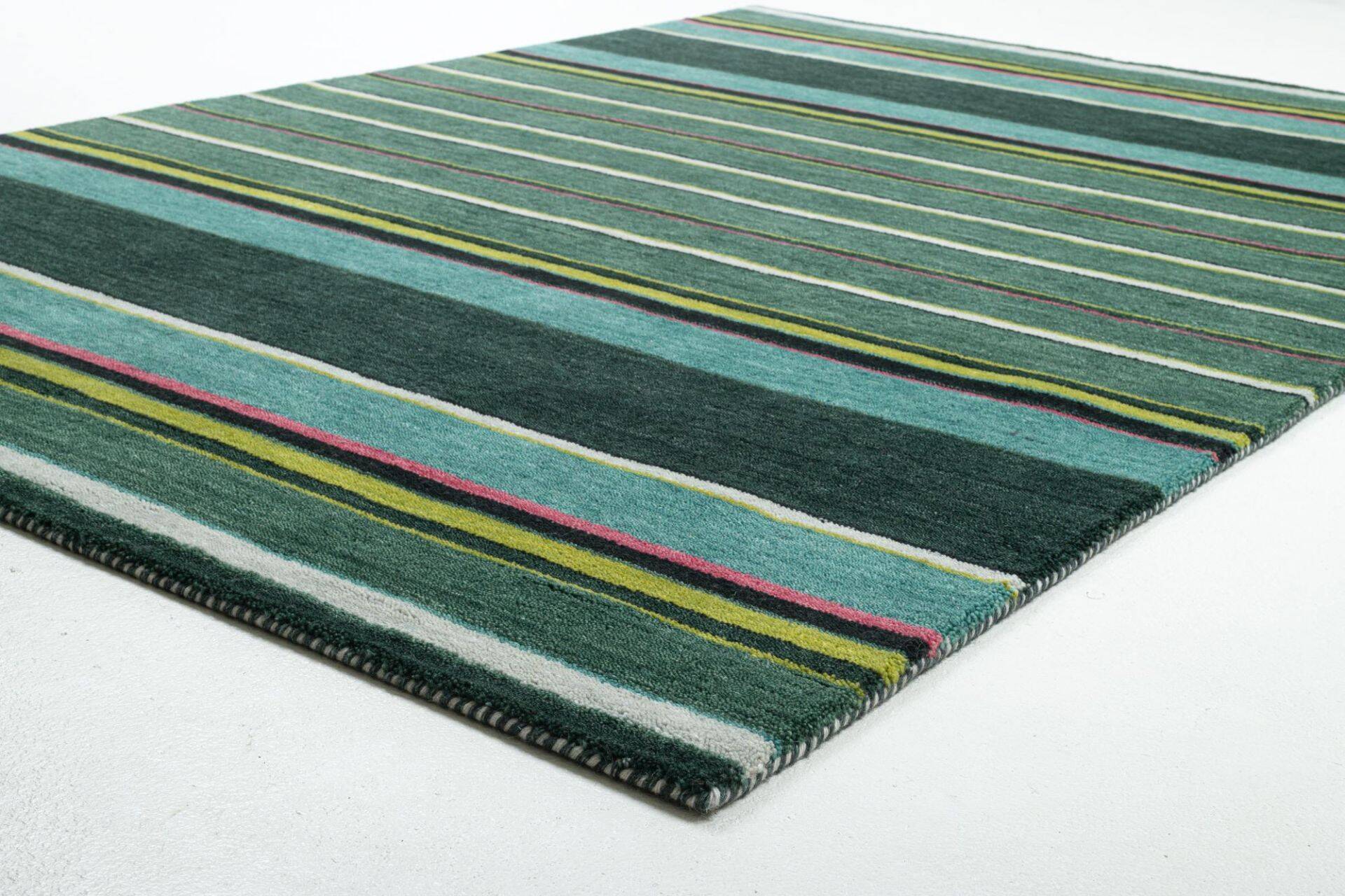 Handgewebter Teppich Haltu Super Noir Schurwolle 160x230cm – Bild 7