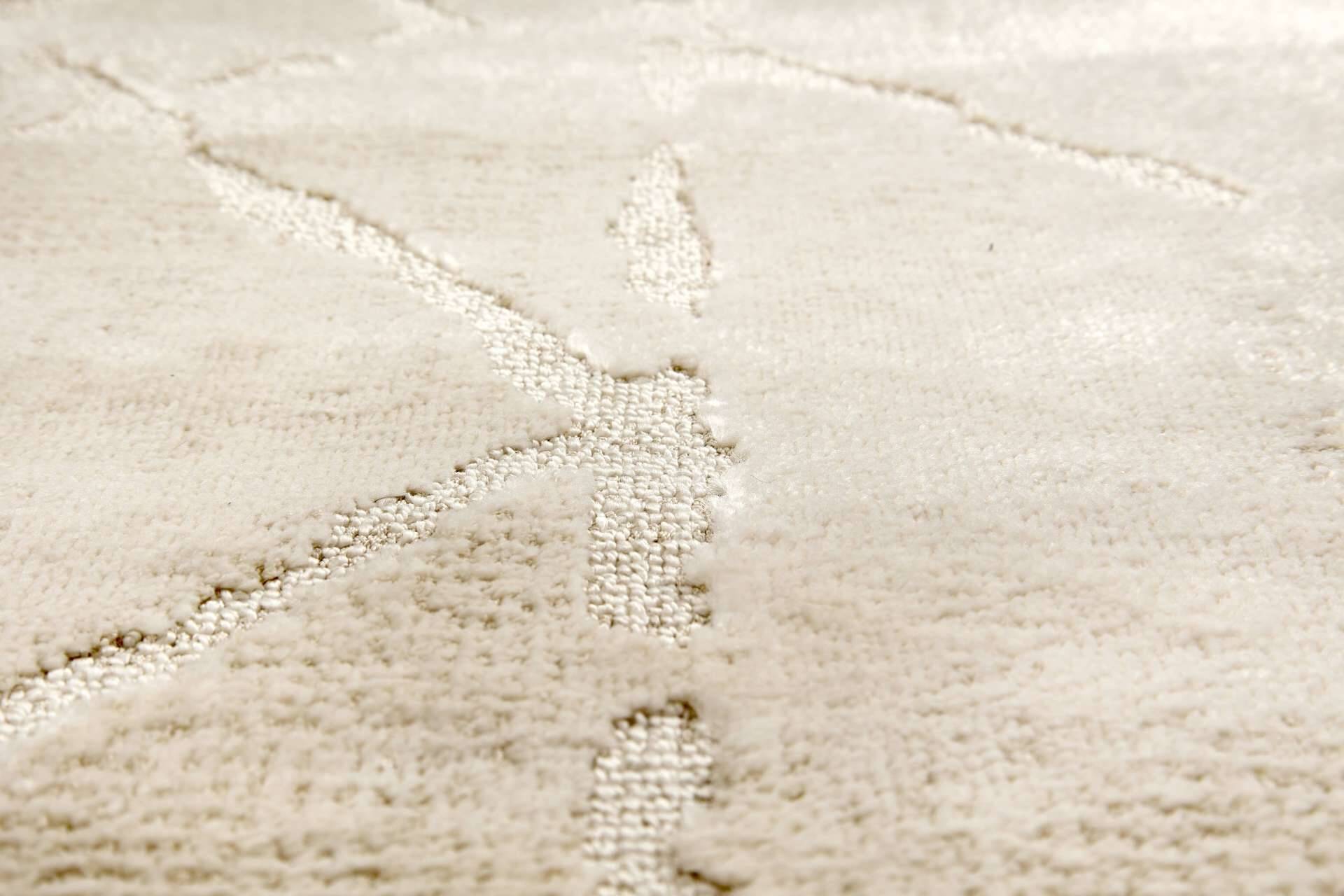 Wohnteppich Lou D.252 C.006 Rauten creme – Bild 10