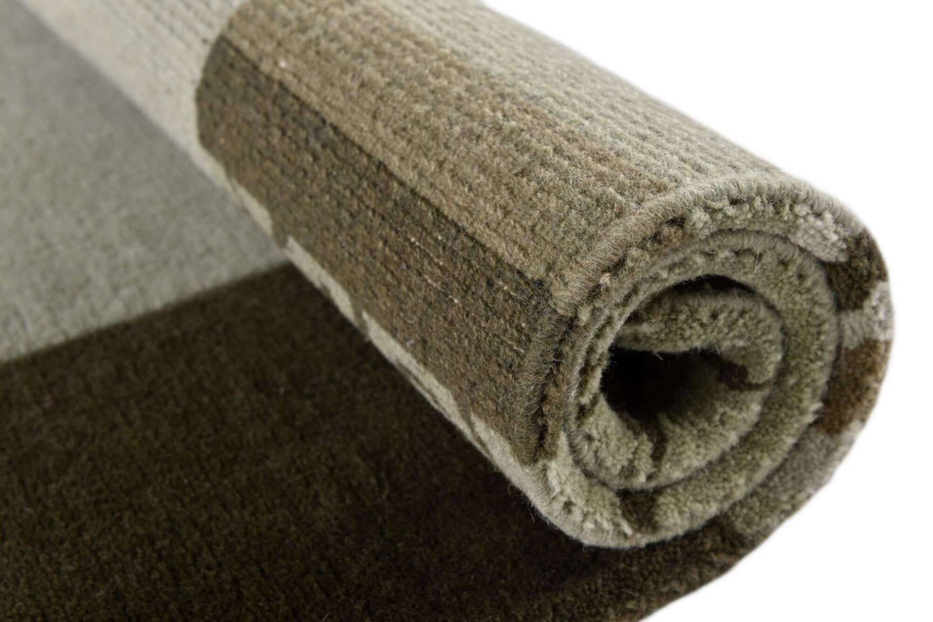 Nepal Teppich 160x230 cm grün Gurkha MS77 – Bild 2