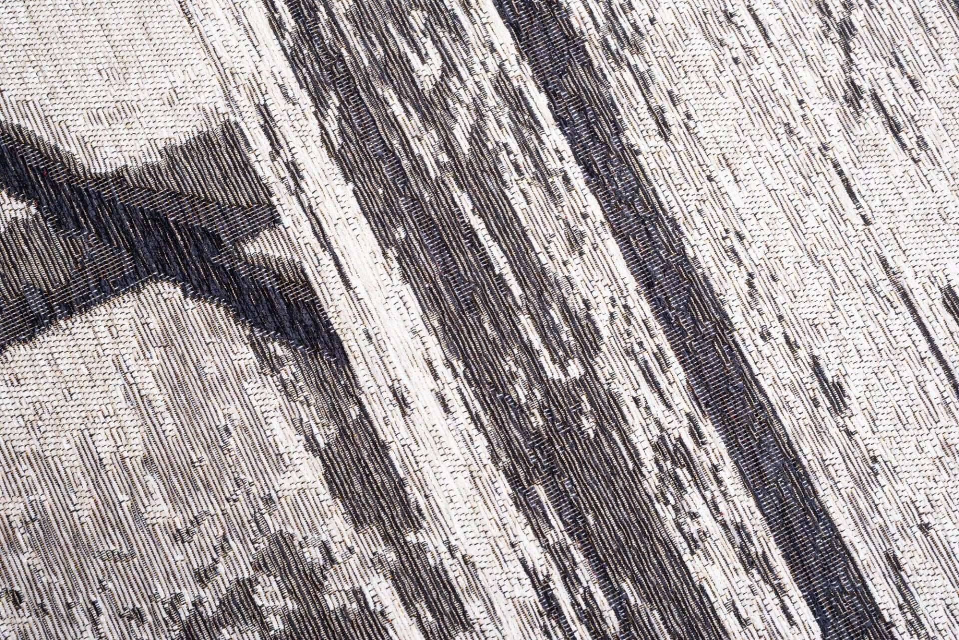 Sansibar Flachgewebe Design Teppich Keitum Rund – Bild 6