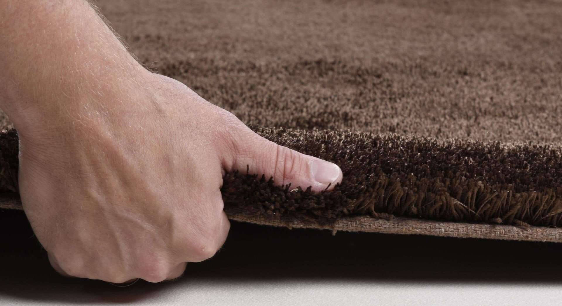 Teppich uni Alessia Shaggy Kuschelteppich – Bild 5