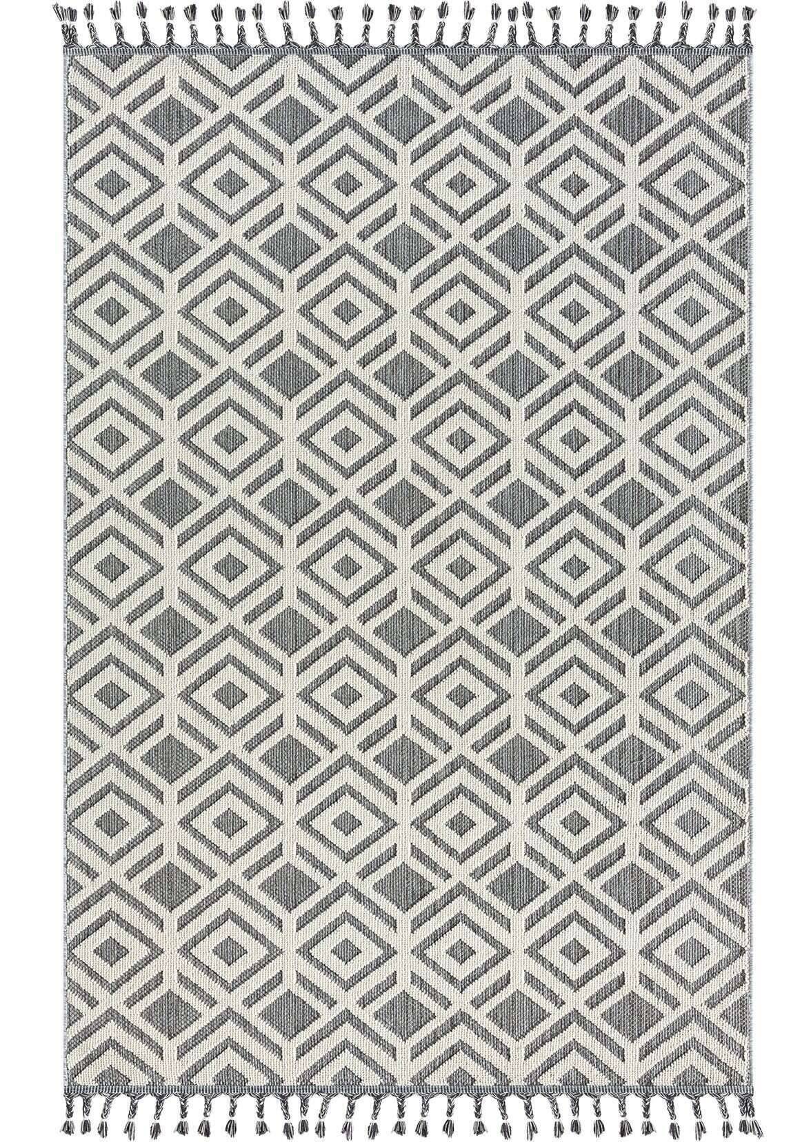 Trevi 6831-221-000 In und Outdoor Teppich Modern Rauten – Bild 1