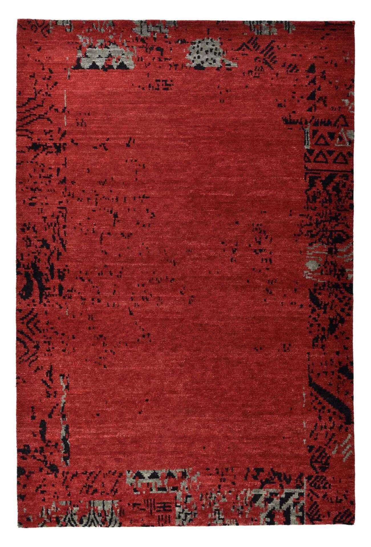 Sangri Nepal Teppich 163x235 cm Design RS581 red/multi – Bild 1