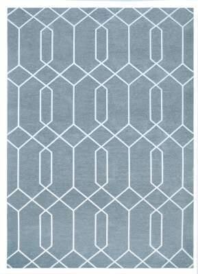 Moderner Teppich MAROC GRAY - Waschbarer Teppich