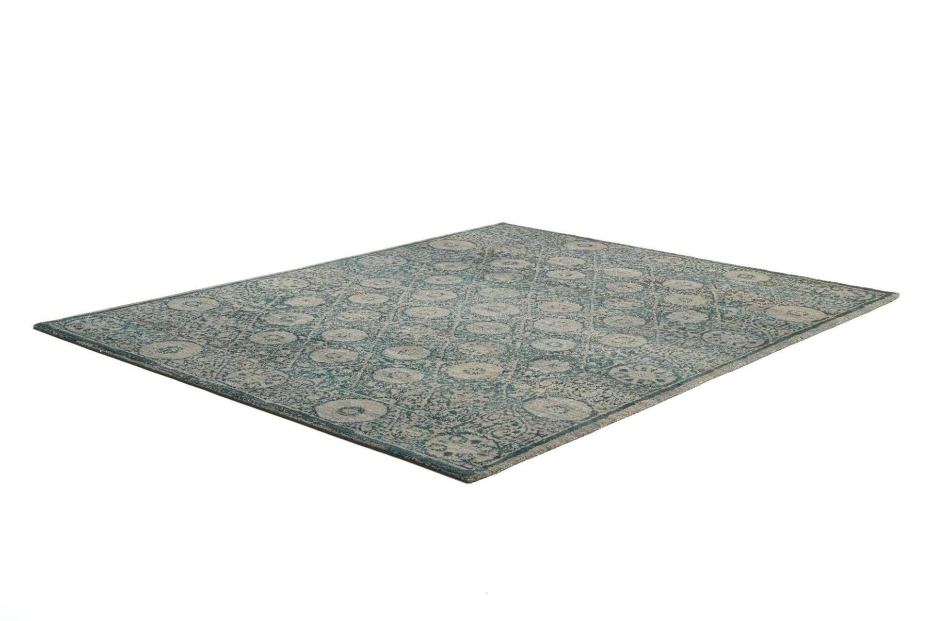Nepal Teppich Mugu 100 Wolle Schurwolle Design Modern 246x309cm – Bild 2