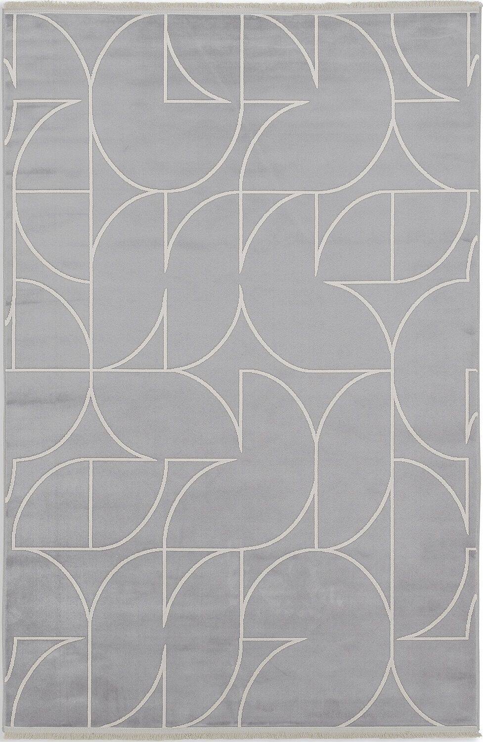 Schöner Wohnen Teppich Magic 6104-222 silber Wunschmaß – Bild 1