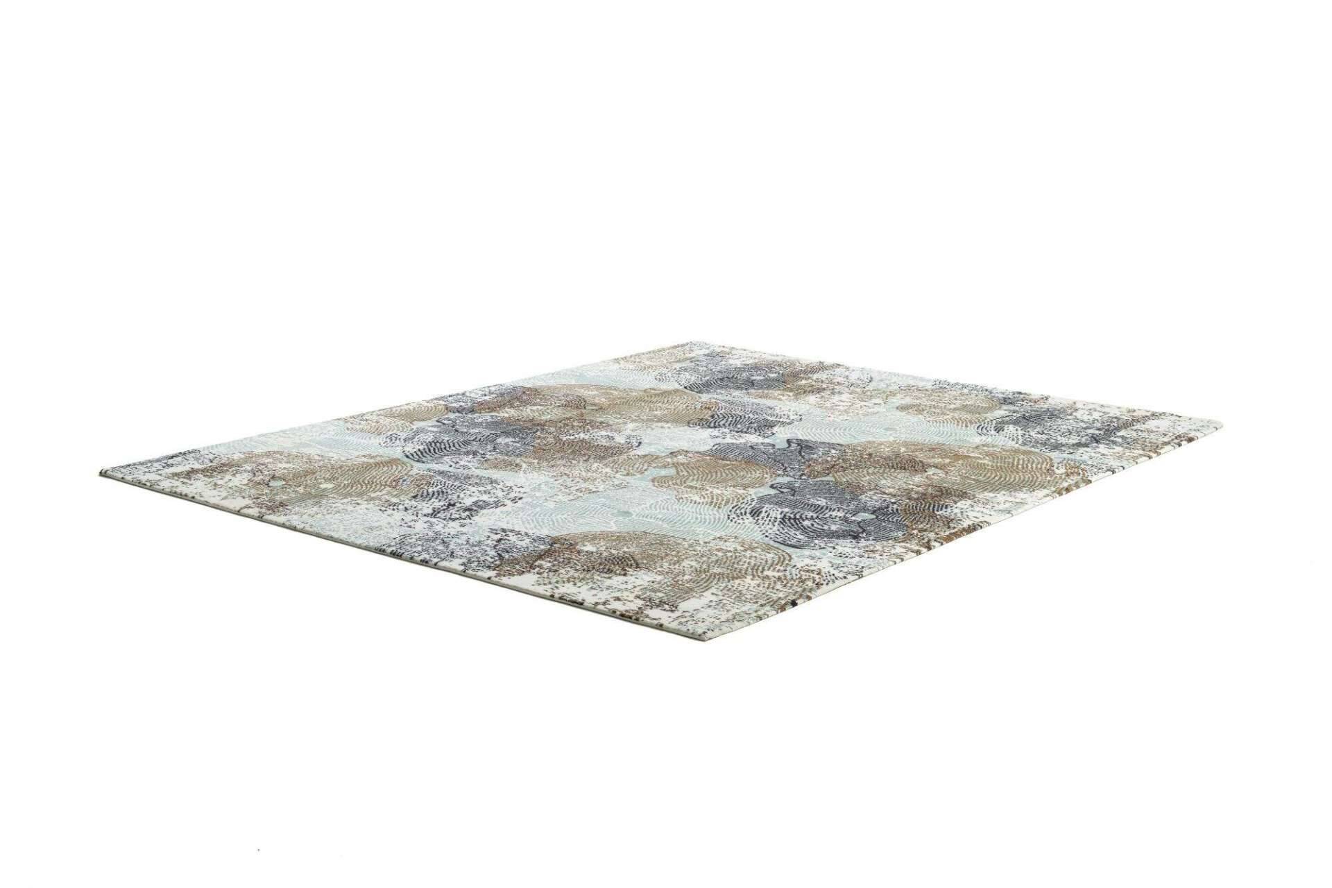Nepal Teppich Jabu Silk 60 Wolle Seide Design Teppich 245x312cm – Bild 4