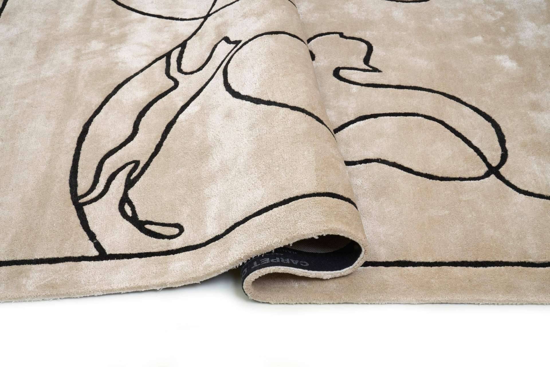 Moderner Teppich CATS IVORY – Bild 5