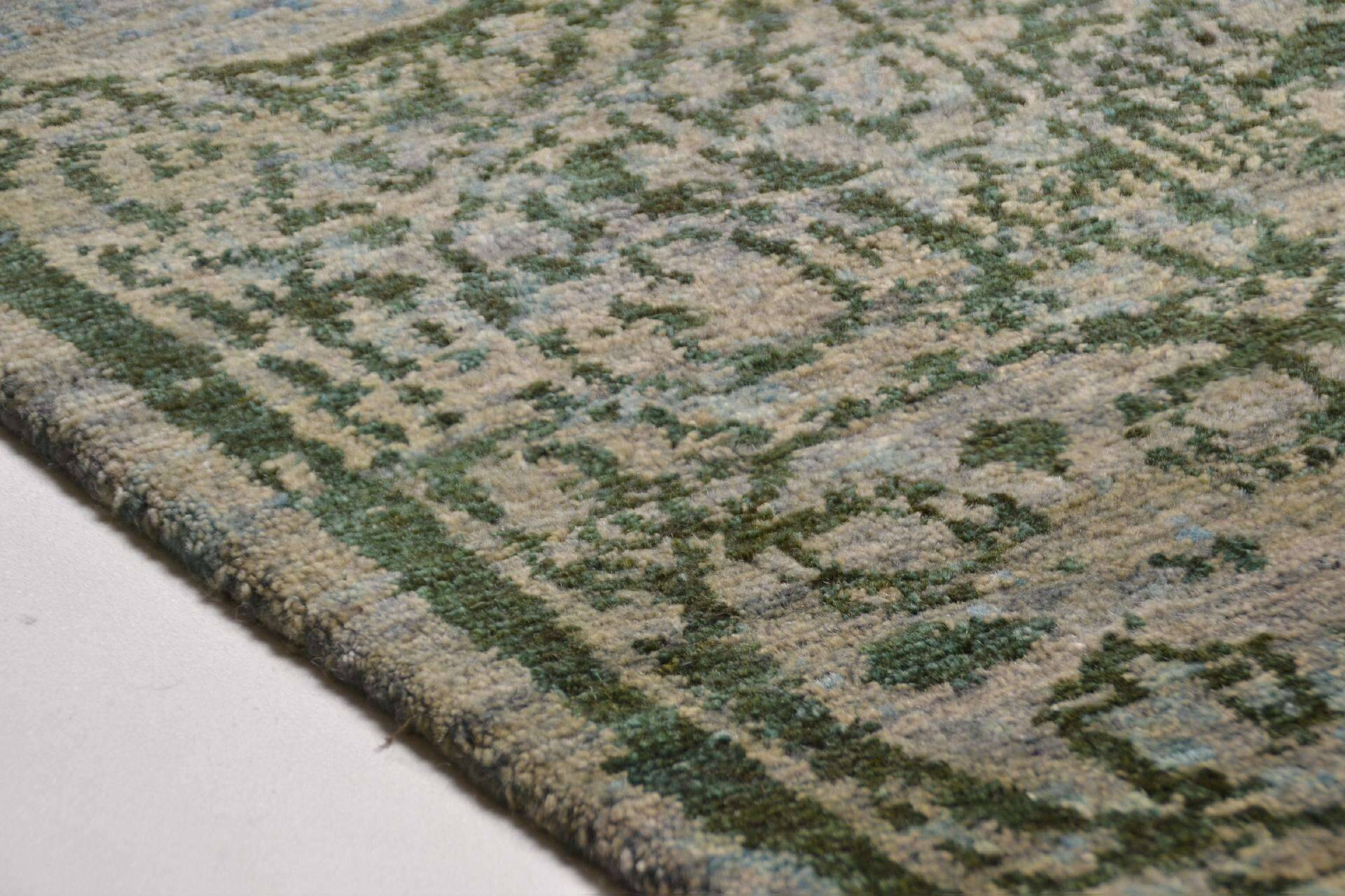 Nepal Teppich Mugu 100 Wolle Schurwolle Design Modern 248x306cm – Bild 2