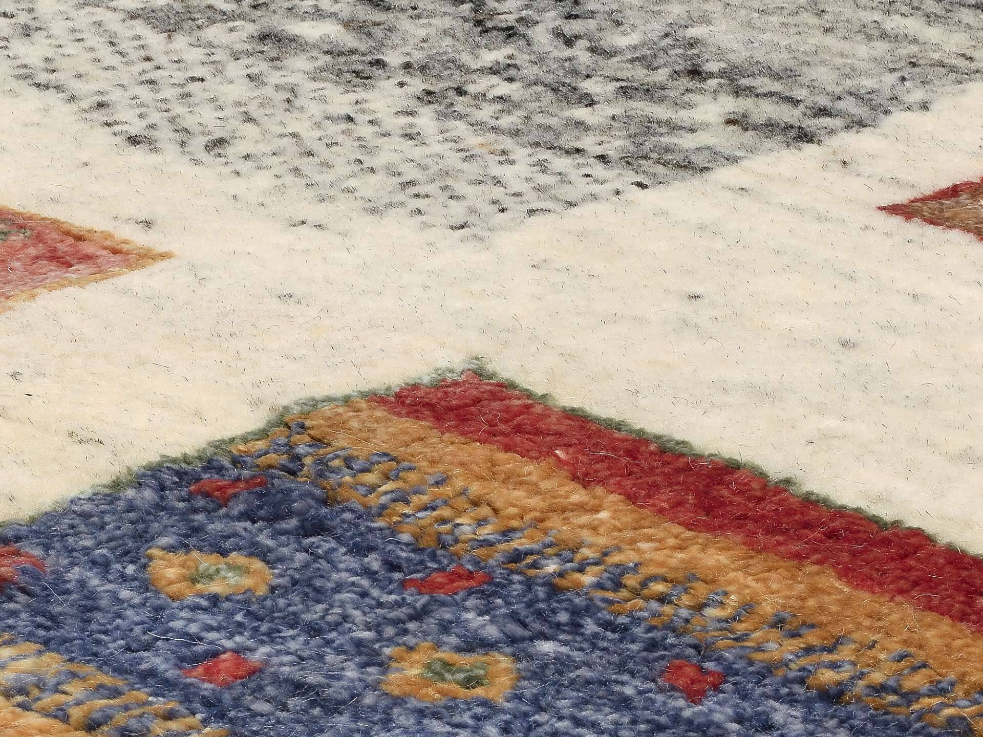OCI Colorful Tribute – handgeknüpfter Gabbeh Teppich aus Schurwolle & Viskose – Bild 5