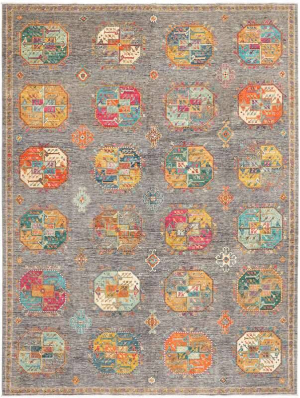 Ziegler Teppich 247x327 cm Orientteppich multi Handgeknüpft Wolle