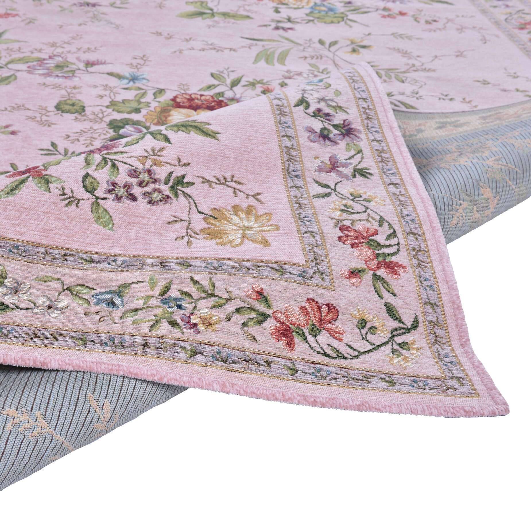 Flomi Sagrini Flachgewebe Blumendesign Teppich Modern – Bild 5