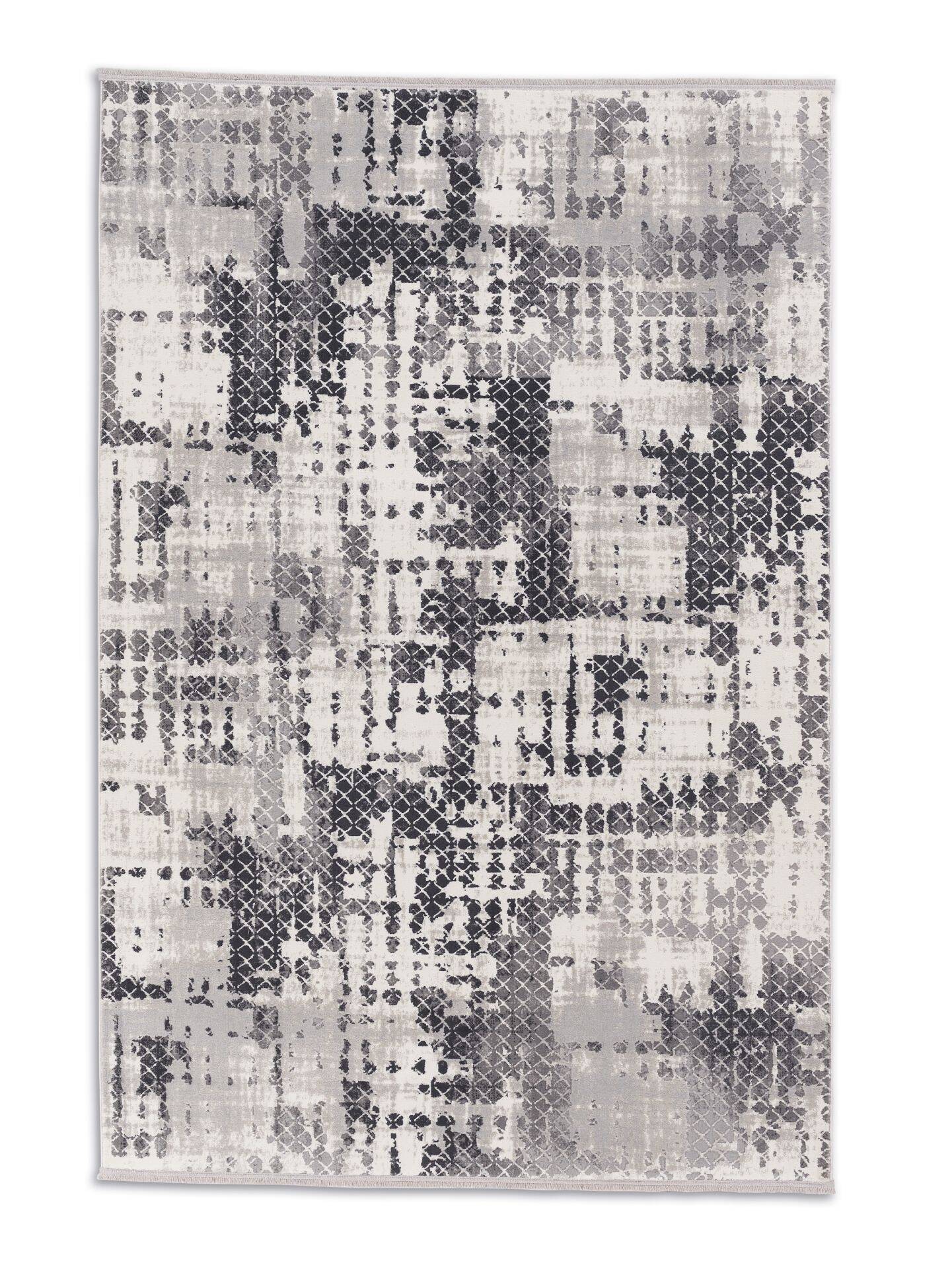 Vercelli Moderner Teppich 6651-236-040 anthrazit – Bild 1